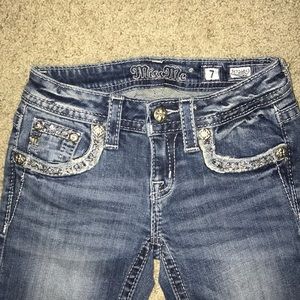 Miss Me Bottoms - Girls miss me skinny jeans! Size 7, new!🌟 Miss Me Bottoms - Girls miss me skinny jeans! Size 7, new!🌟